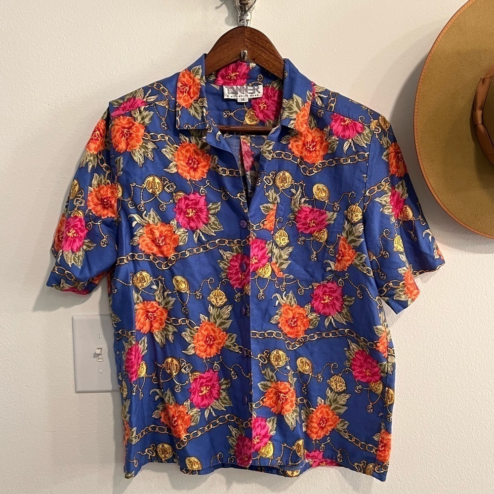 Vintage Tanner Women’s Button Shirt
